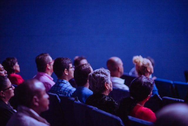 Audience in the auditorium
