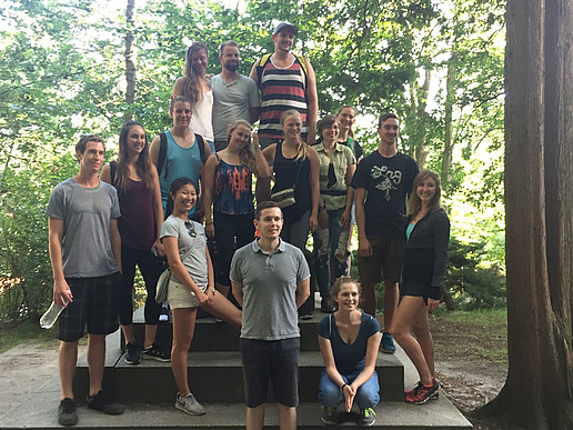 Canadian students visit the HSZG