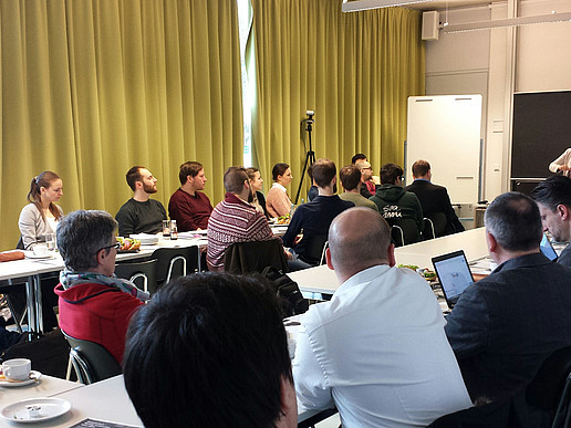 Beim 9. IMS-Frühstück stellte Frau Prof. Spangenberg neue Regelungen des Datenschutzes vor