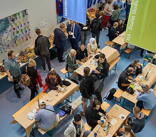 People sitting at the table