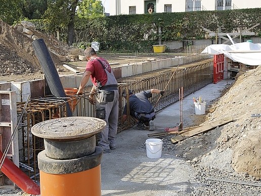 Completion of the hall is scheduled for the end of January 2019.