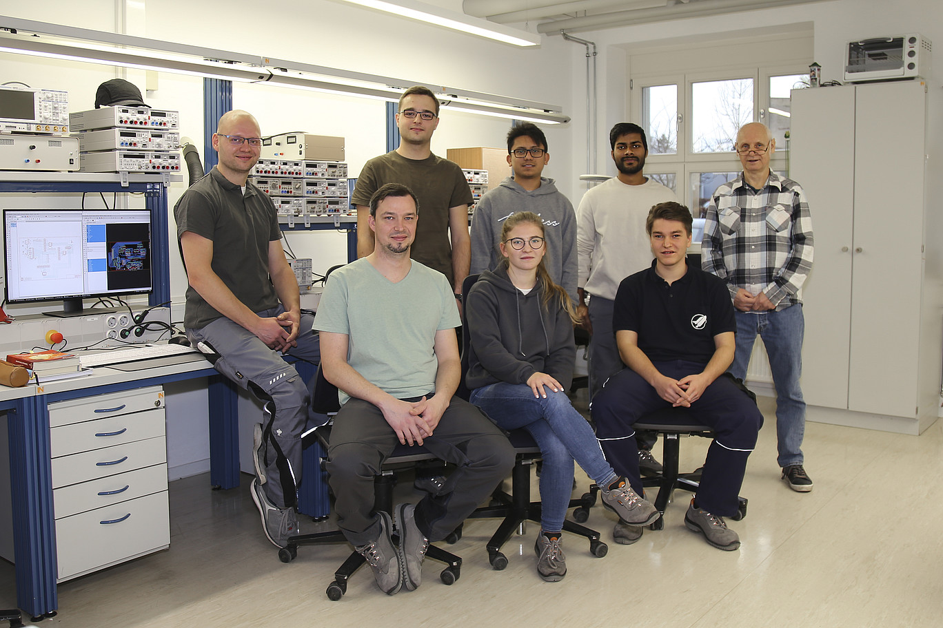 Gruppenfoto Lehrlingasausbildung