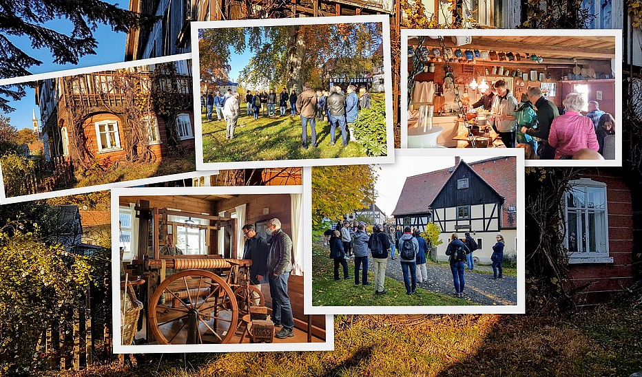 Foto: HSZG Kollage mit Bildern von der Exkursion