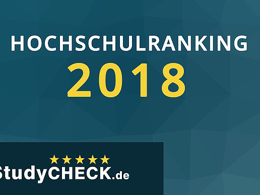 Beim Hochschulranking von StudyCheck belegt die HSZG Platz sieben und ist damit auch Sachsens beliebteste Hochschule