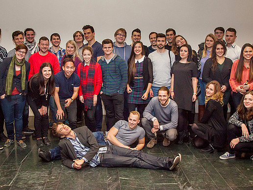 Neisse University students at the annual meeting in Görlitz