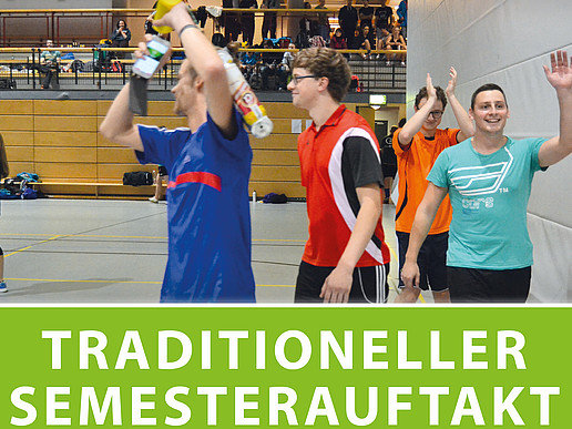 Traditional semester opening tournament in the Ottokarplatz sports hall in Zittau