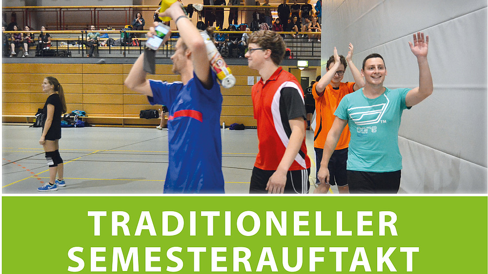 Traditional semester opening tournament in the Ottokarplatz sports hall in Zittau