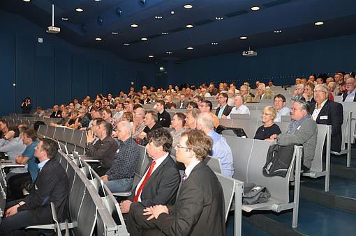 Die Absolventenvorträge rund um das Thema Energiewende stießen im Auditorium auf reges Interesse, Foto: HSZG
