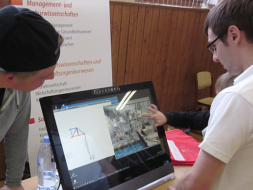 The Zittau careers park is held annually at three secondary schools in Zittau and provides pupils in years 7 to 10 with early career guidance