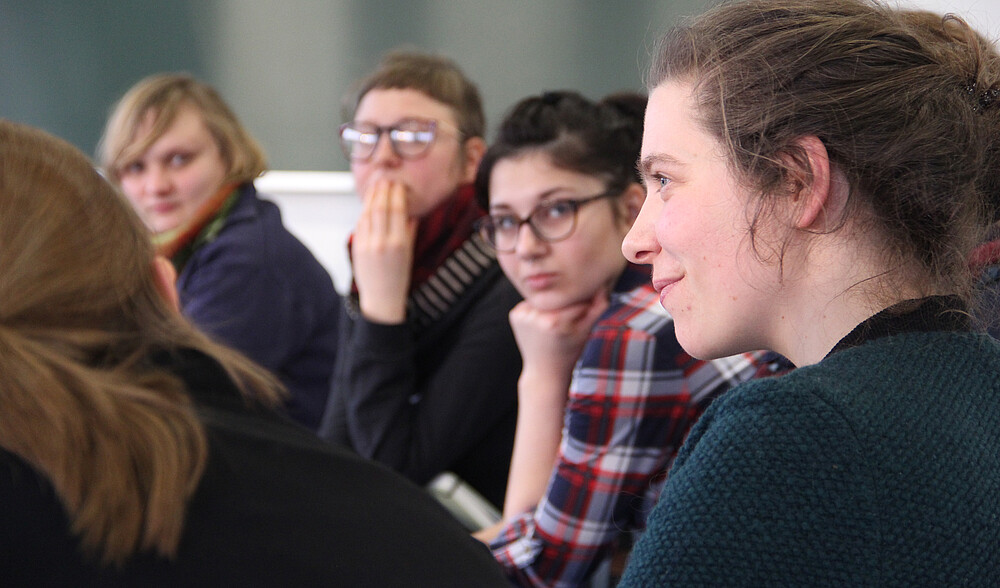 Starke Frauen - starkes Symposium. Rund 60 Frauen kamen für einen regen Austausch in die Hochschule.