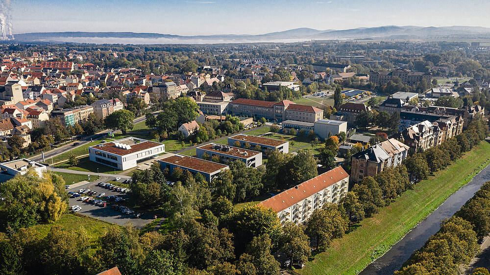 HSZG aus der Vogelperspektive. 