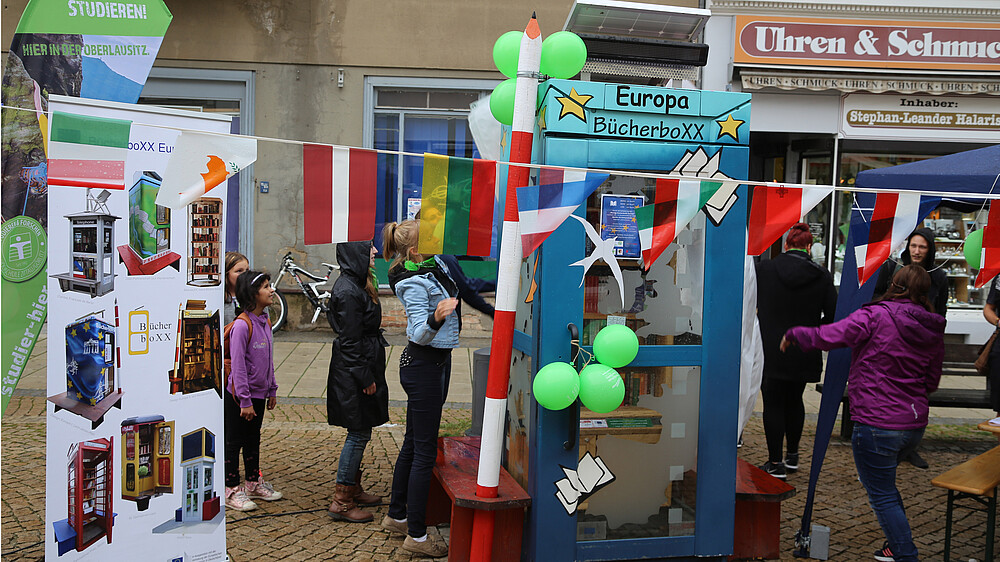 As in Görlitz, there will also be a ceremony to mark the opening of the BücherboXX in Zittau.