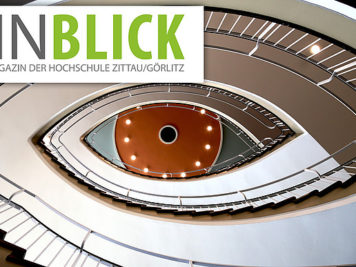 Cover picture of the university magazine "EINBLICK" - issue 2017/2