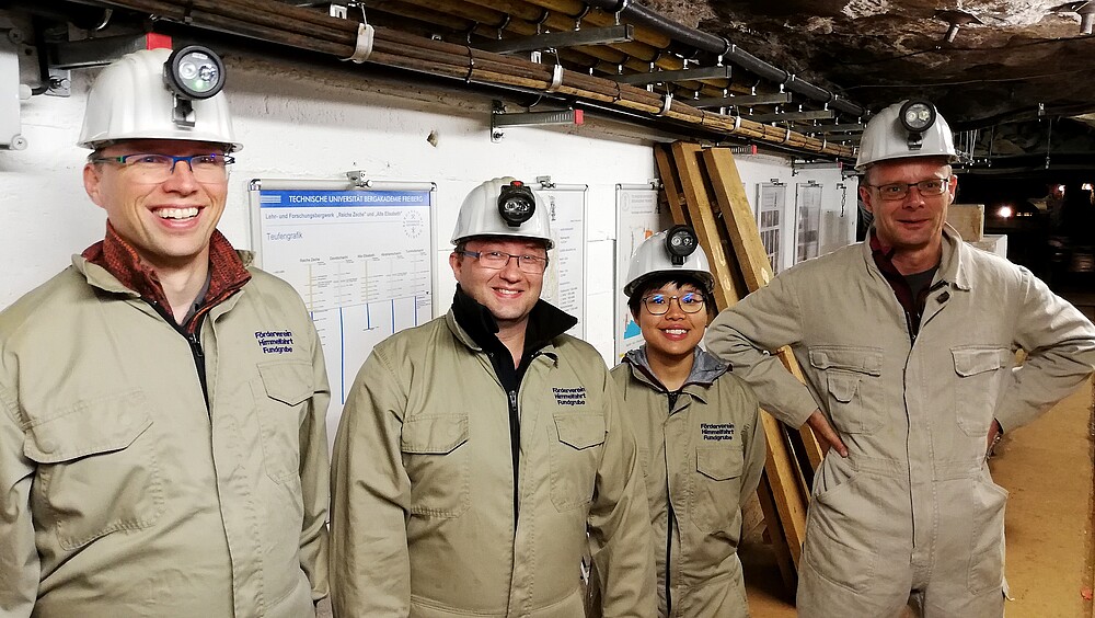 Visit to the Freiberg silver mine
