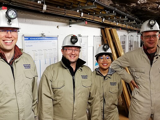 Visit to the Freiberg silver mine