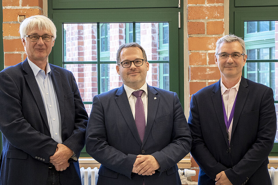 the three members of the Celsiuz Management Board