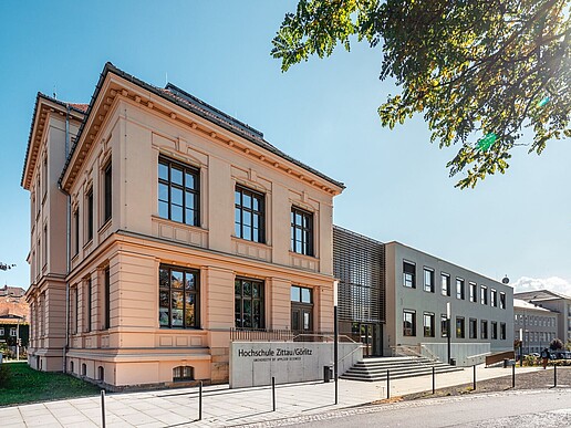 Administrative headquarters building of the Zittau/Görlitz University of Applied Sciences