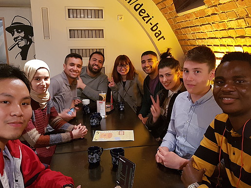Die International Coffee Hour ist ein Treffpunkt für alle weltoffenen Studierenden.