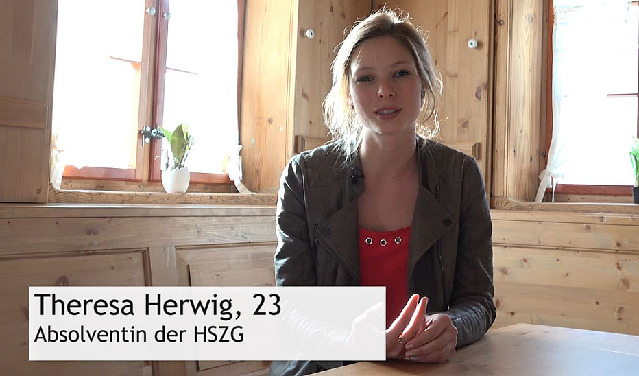 Foto: HSZG Theresa und Albrecht haben beide an der HSZG studiert und sprechen in einem Kurzfilm darüber, warum sie sich ein Leben in der Großstadt nicht vorstellen können