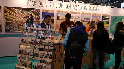 Einstieg" education fair in Frankfurt am Main