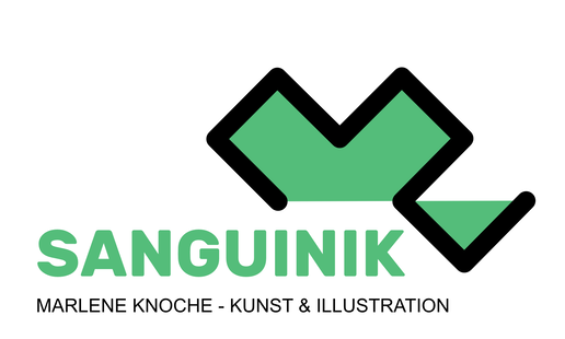 Logo mit Schriftzug Sanguinik