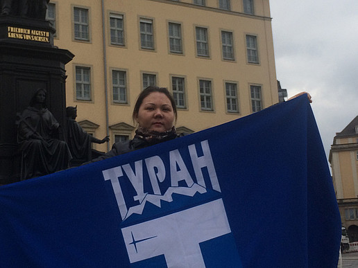 Kazakh Elmira Yeralin visits Germany