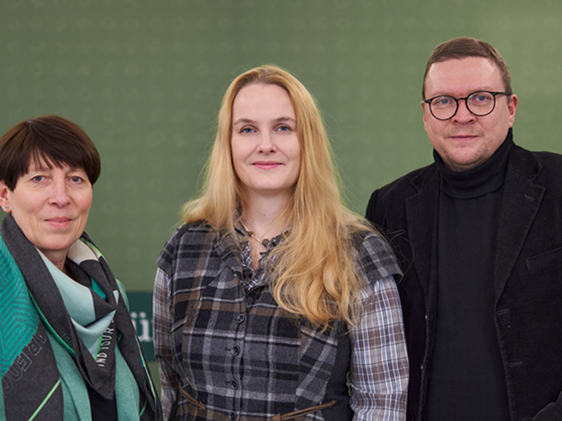 Jana Brauweiler, Stefanie Kast und Markus Will vom HSZG-Team der DACH-Studie Integrierte Managementsysteme