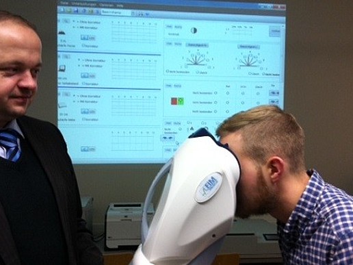 The Communication Psychology degree program uses the new laboratory to measure human performance parameters