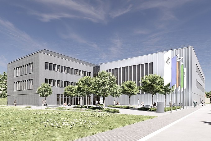 Design of the new DLR institute building for low-CO2 industrial processes