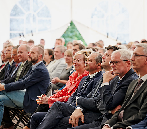 Ehrengäste im Publikum