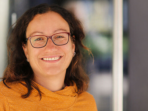 Susann Schwarze smiles into the camera.