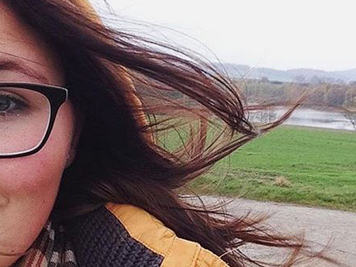 Business administration student Marie-Luise Kellner