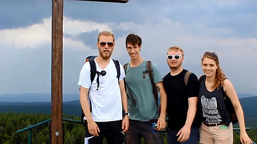 Studierende der Fachrichtung Ökologie und Umweltschutz gehen auf Exkursion ins Isergebirge