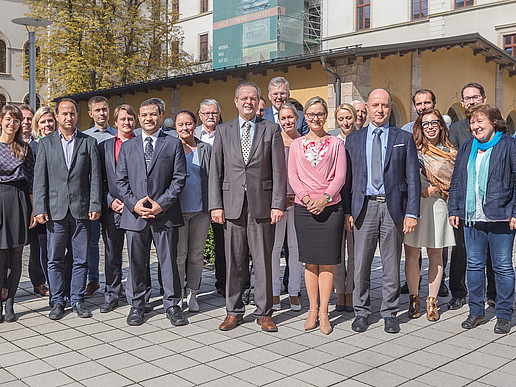 Partner des Programms INTERREG CENTRAL EUROPE und dem Projekt AMiCE Kick-Off-Meeting in Chemnitz