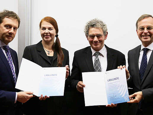 The HSZG was delighted to welcome a large number of visitors at the presentation of the Quality Pact for Teaching certificate