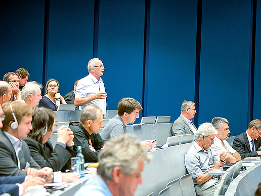 The intensive discussion of the lectures is a traditional part of the event, which was also attended by Italians and Czechs