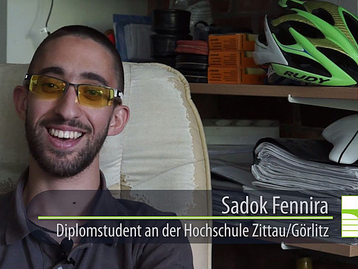Sadok Fennira studiert Maschinenbau an der HSZG.