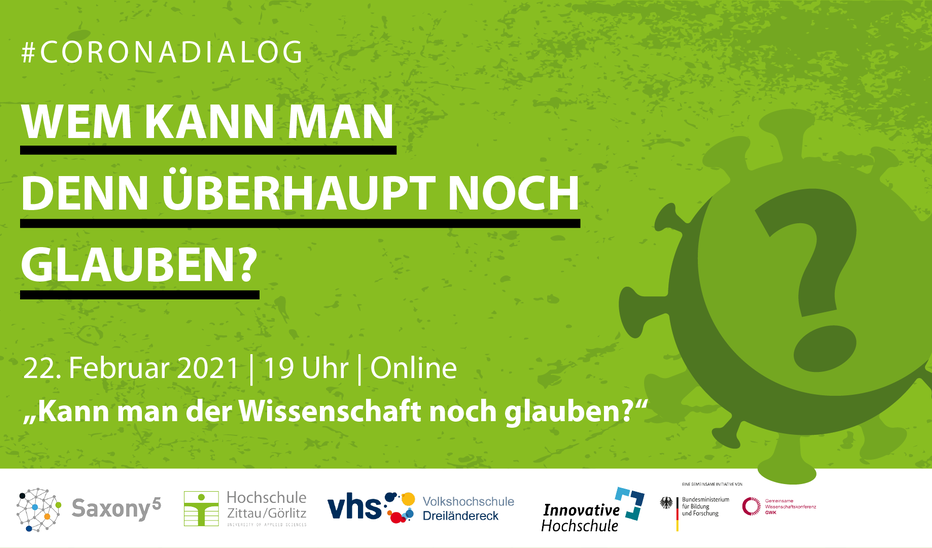 Flyer Corona-Dialog