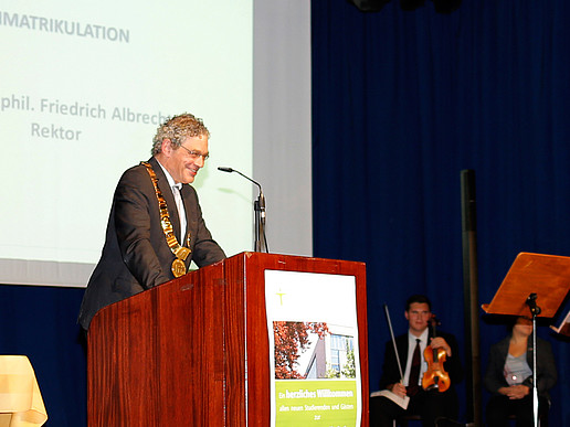 On September 28, 2016, the new students were ceremoniously welcomed to the Zittau/Görlitz University of Applied Sciences