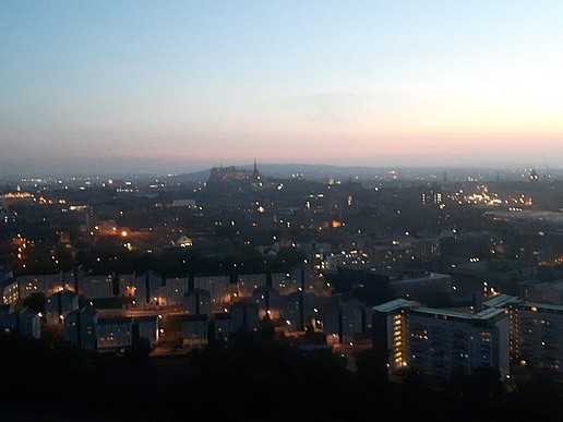 Edinburgh by night