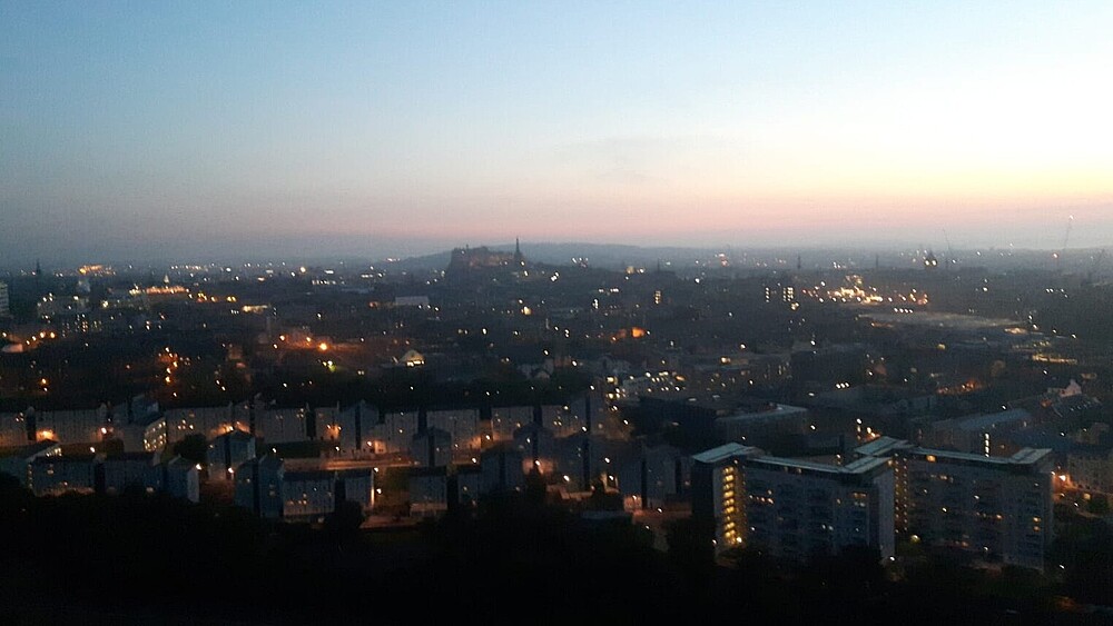 Edinburgh bei Nacht