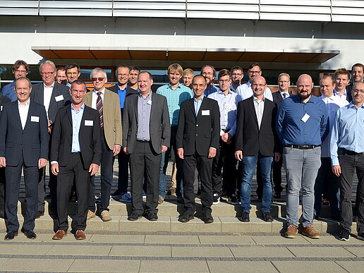 Participants at the 12th workshop on magnetic bearing technology