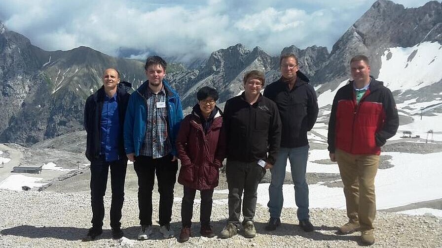 Tour of the Bavarian Zugspitzbahn operating site in Garmisch.