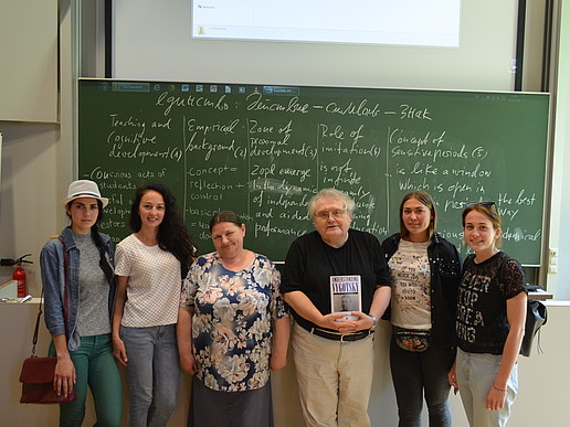 The Ukrainian guests presented their approaches to pedagogical diagnostics