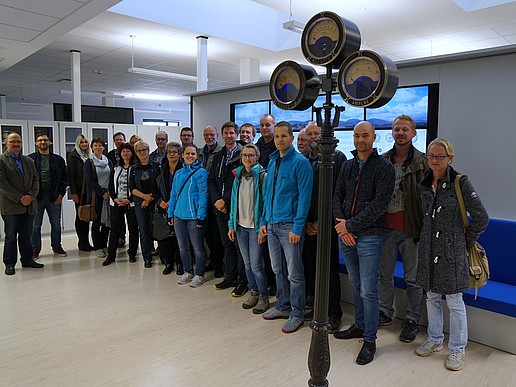 Maintenance Management Locations and Audits Department of Lausitz Energie Kraftwerke AG as a guest in the Basic Studies Laboratory of the Faculty of EI at the HSZG