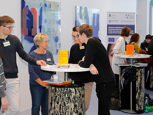 Good discussions at the university information day