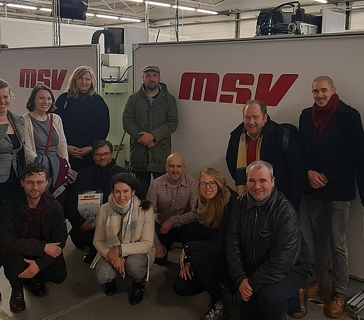 Group photo with event participants