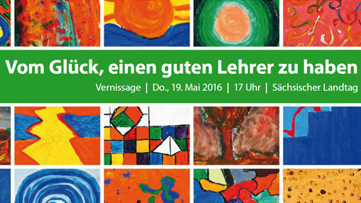 Joint exhibition of the ZINT project and the Neißegrundschule Görlitz in the Saxon State Parliament