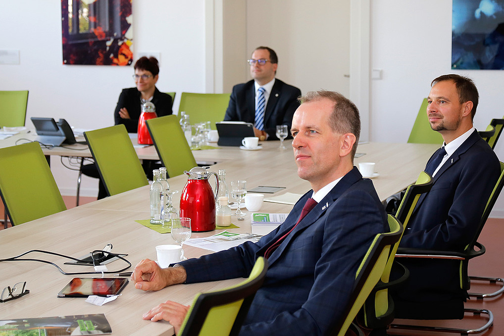 Mario Linack und Ronny Scharntke im Vordergrund