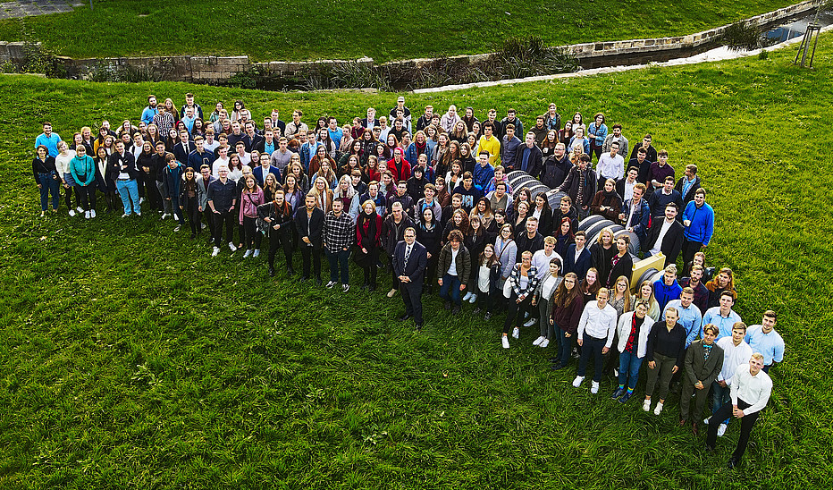 Foto: Marcel Schröder Gruppenfoto der Erstis